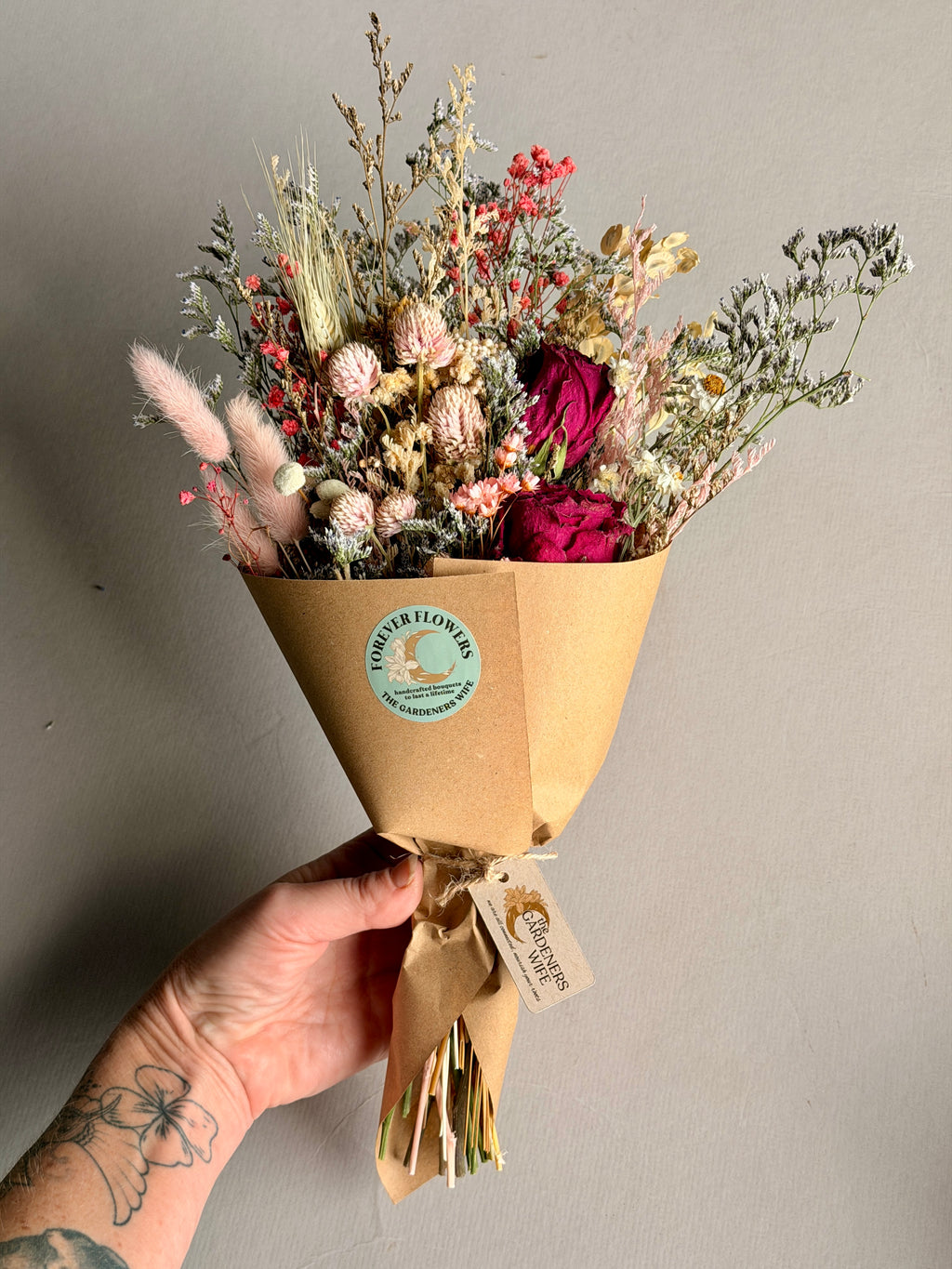 Into The Rose Garden | a Rose Wildflower Bouquet