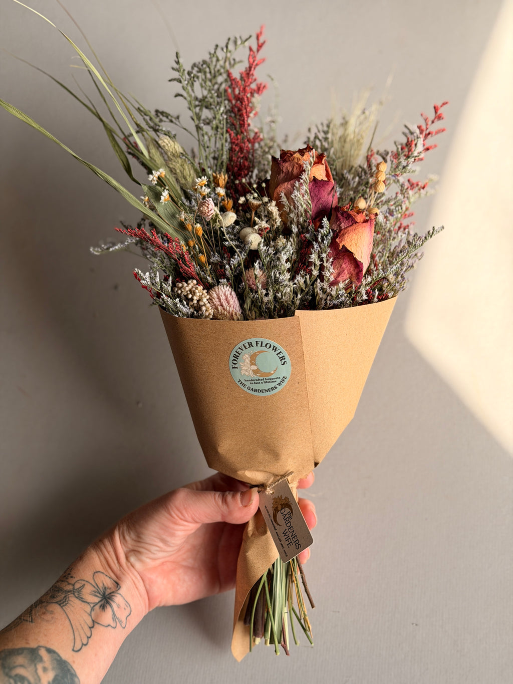 Into The Rose Garden | a Rose Wildflower Bouquet