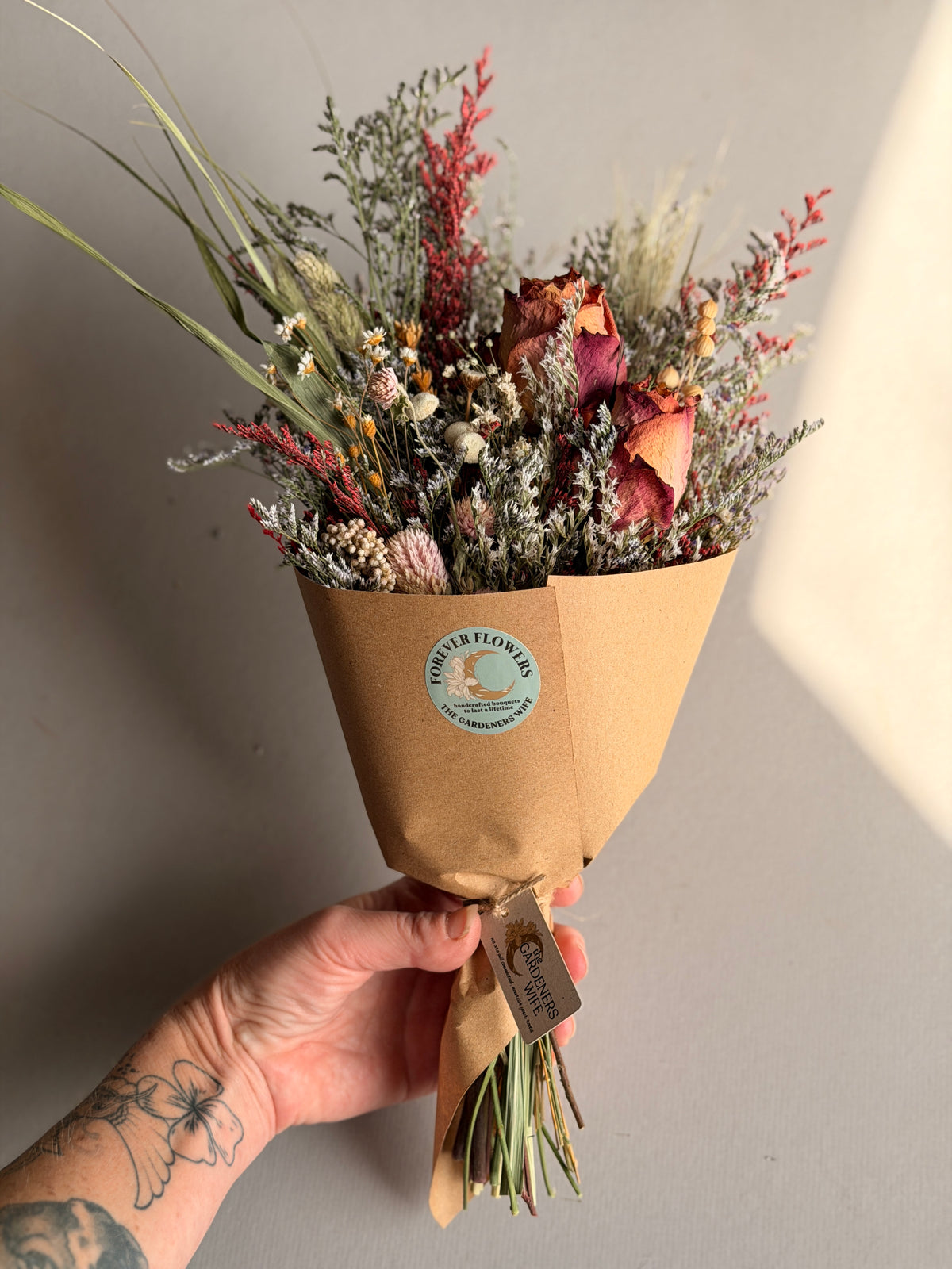 Into The Rose Garden | a Rose Wildflower Bouquet