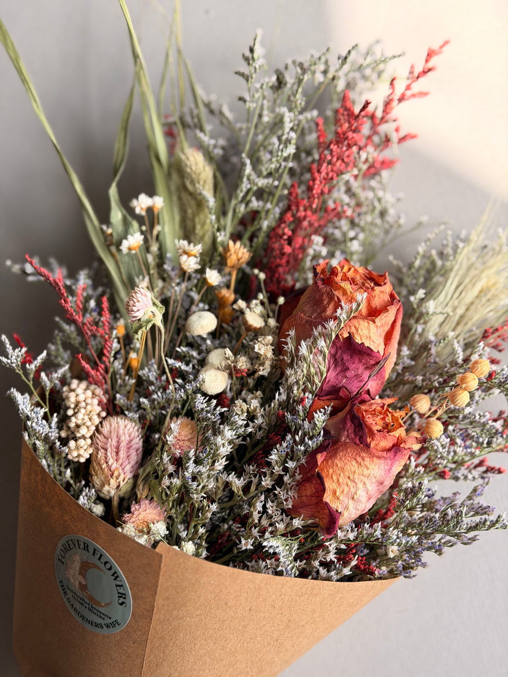 Into The Rose Garden | a Rose Wildflower Bouquet