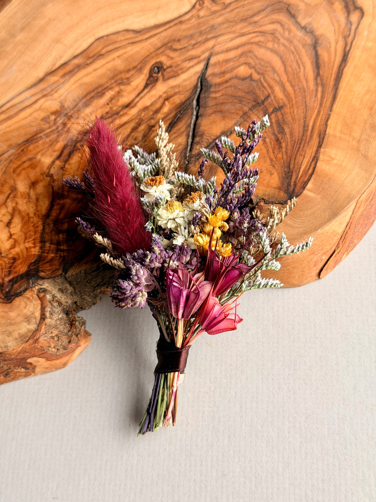 Dried Floral Hat Pin