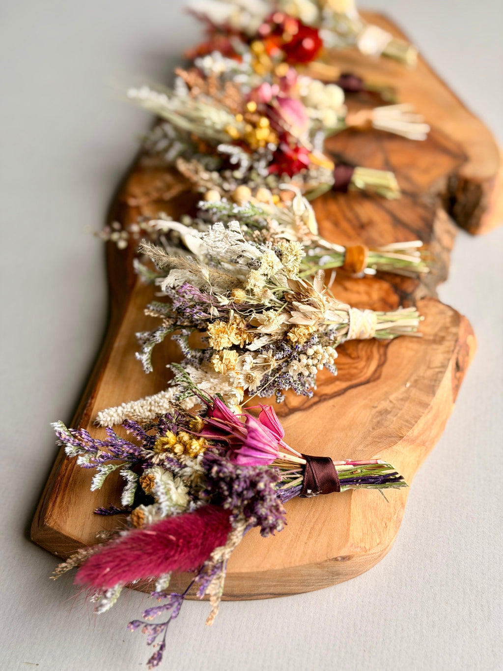 Dried Floral Hat Pin