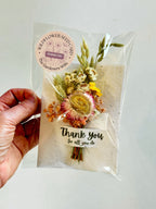 Thank you for all you do | Wildflower Seed Card + Bouquet