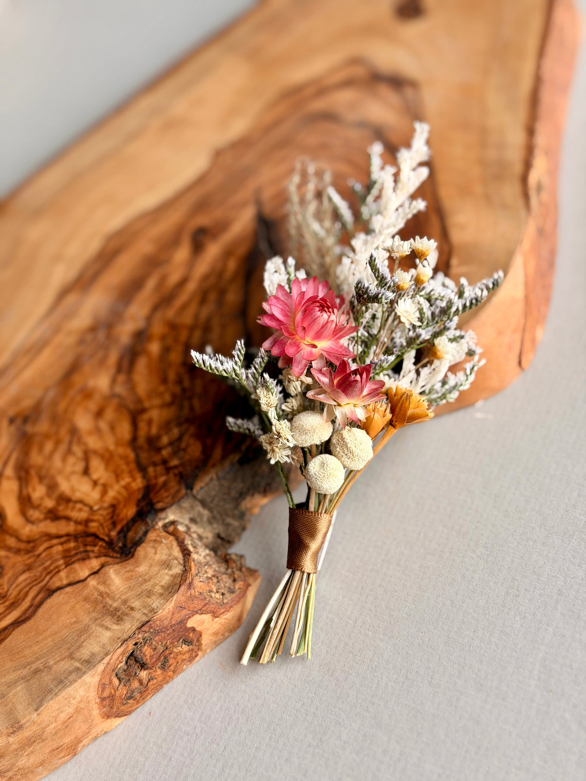 Dried Floral Hat Pin