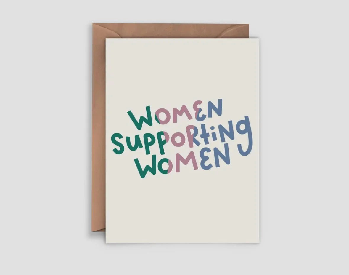 Motivational Card | Women Support Woman