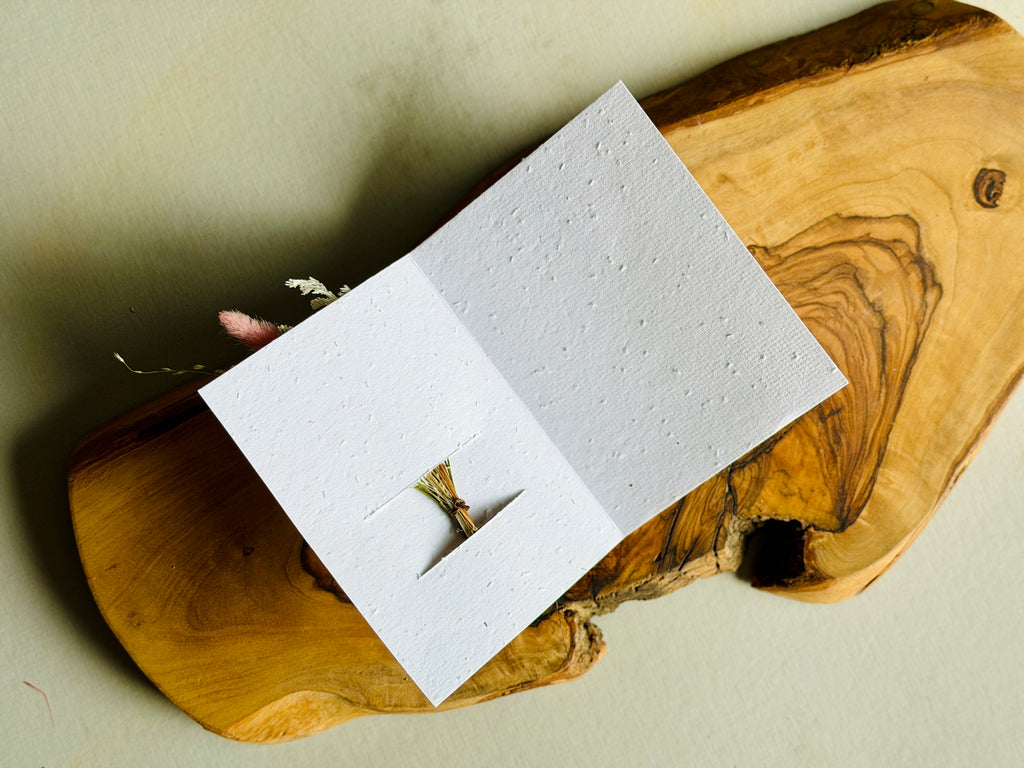 With Love |  Wildflower Seed Card + Bouquet