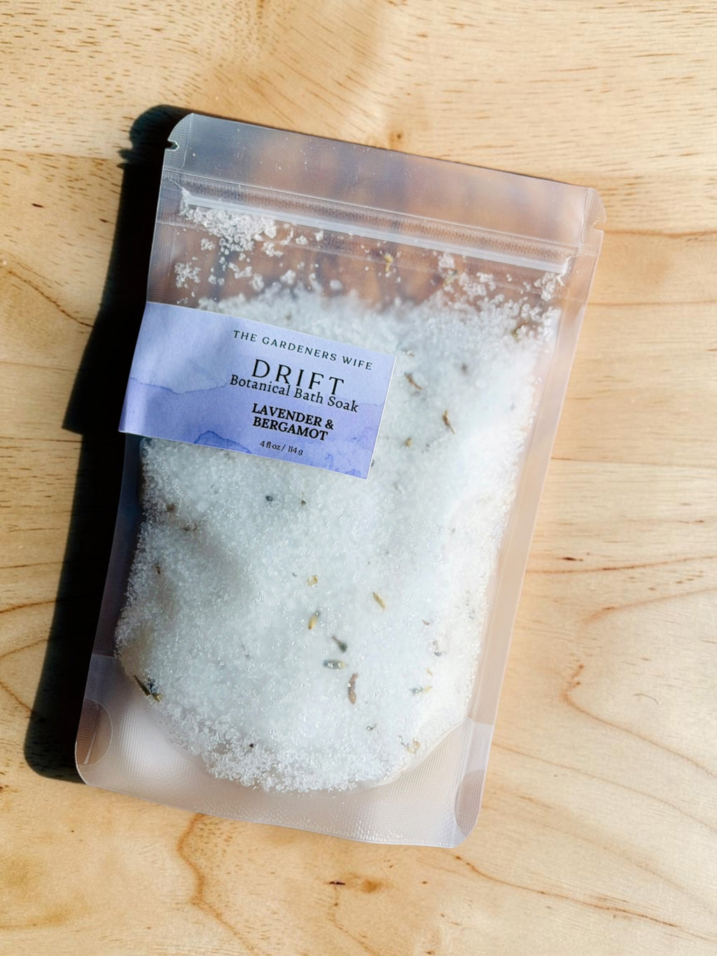 Drift~ Bath Soak with Lavender & Bergamot