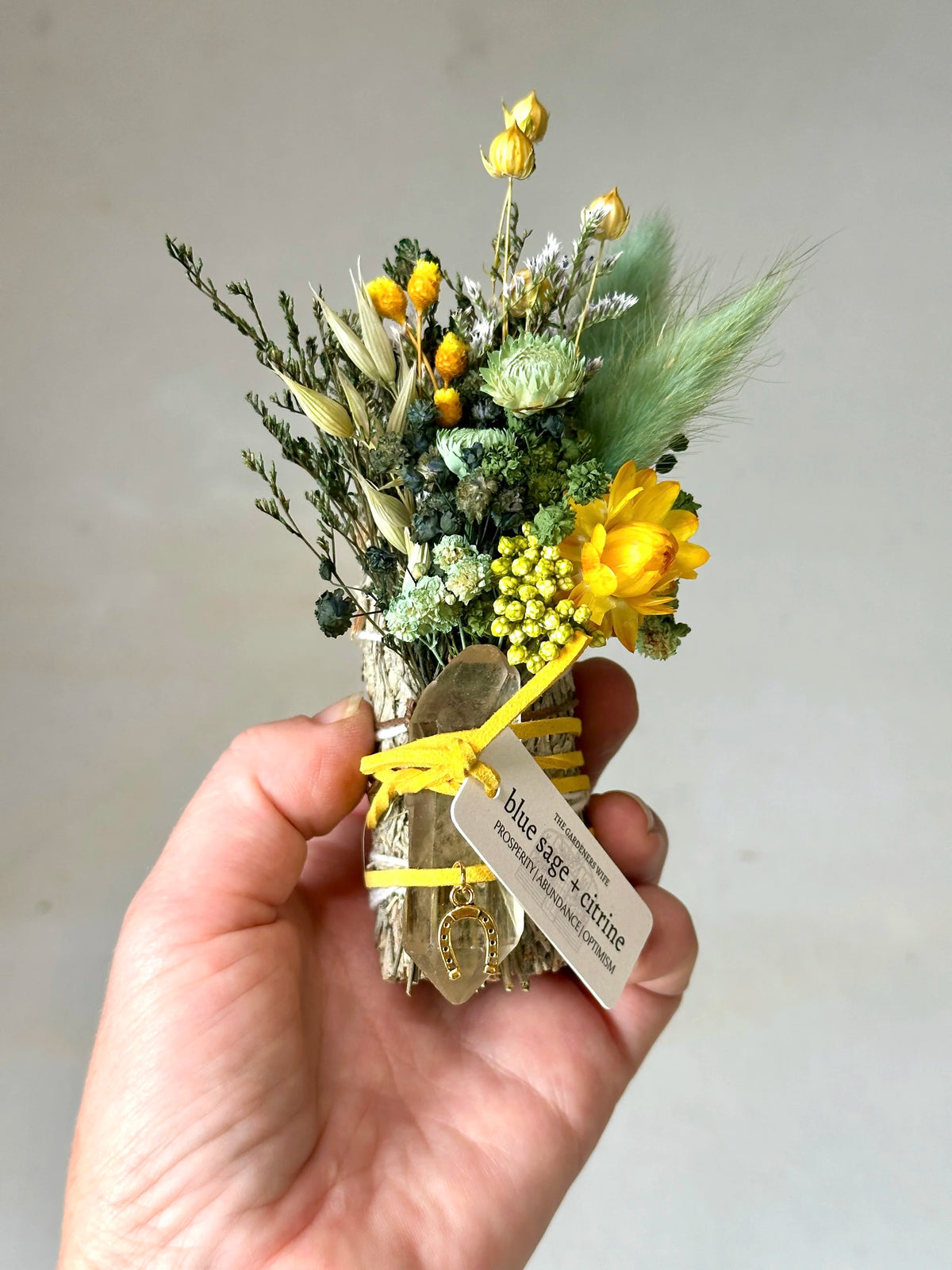 PEACE + ABUNDANCE | Blue Sage & Citrine