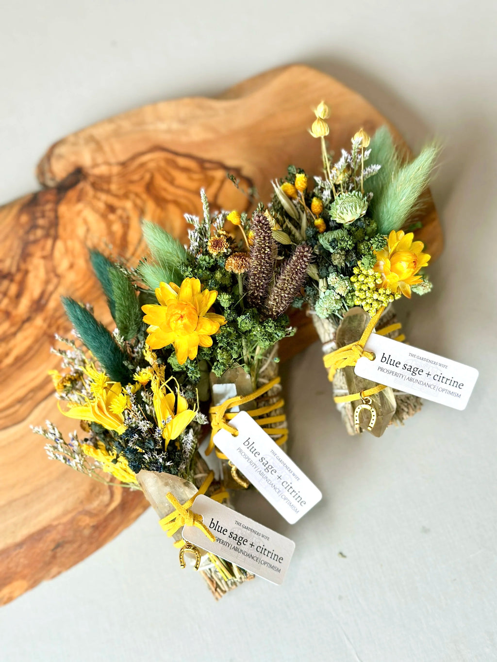PEACE + ABUNDANCE | Blue Sage & Citrine