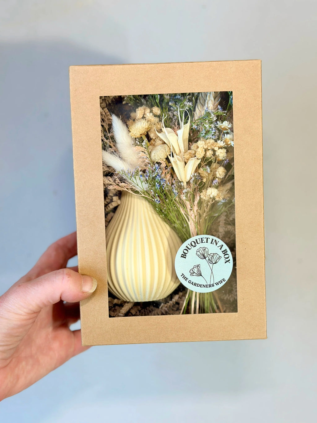 Bouquet in a Box — Forever Florals + Eco-Friendly Vase