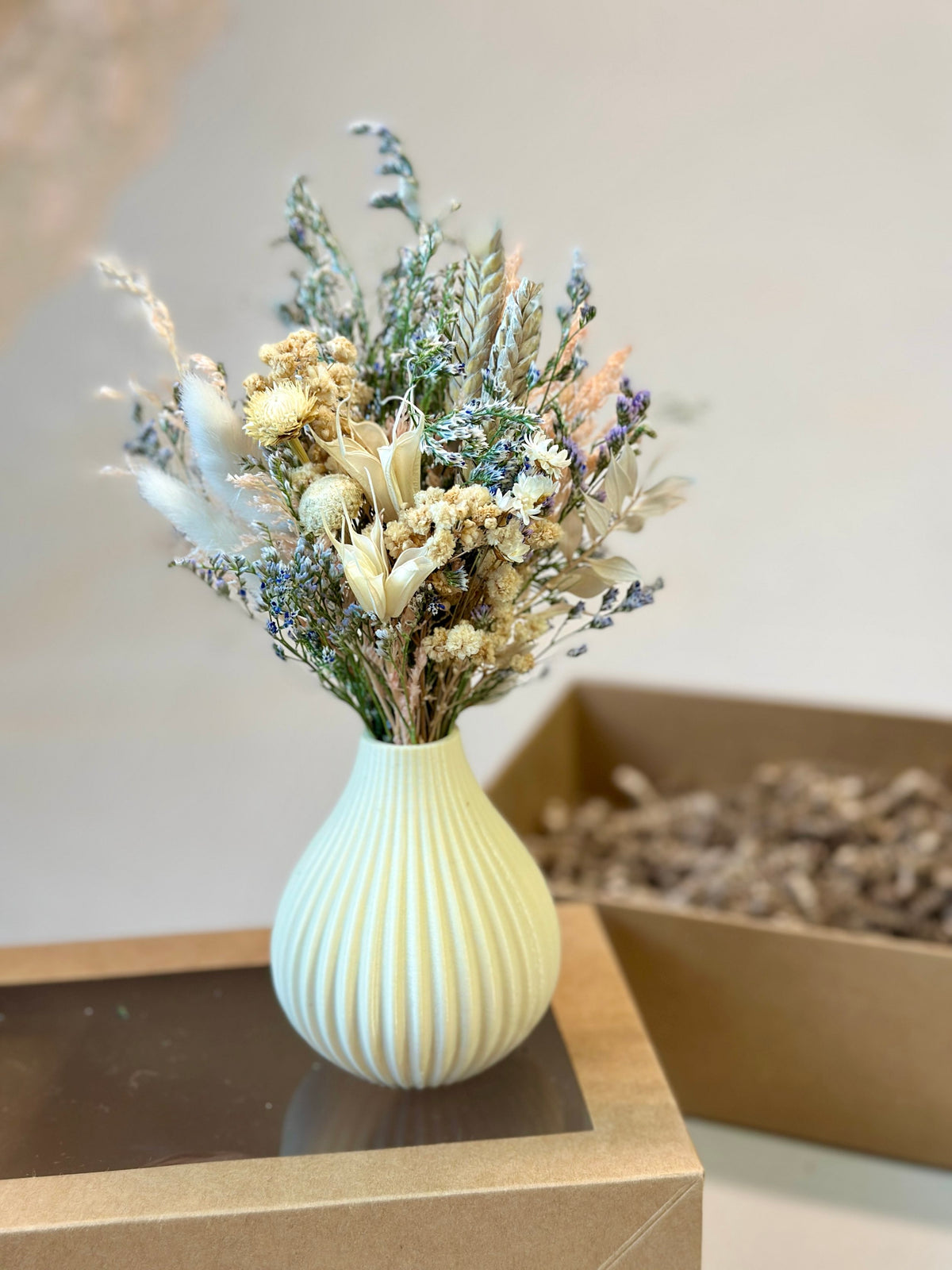 Bouquet in a Box — Forever Florals + Eco-Friendly Vase