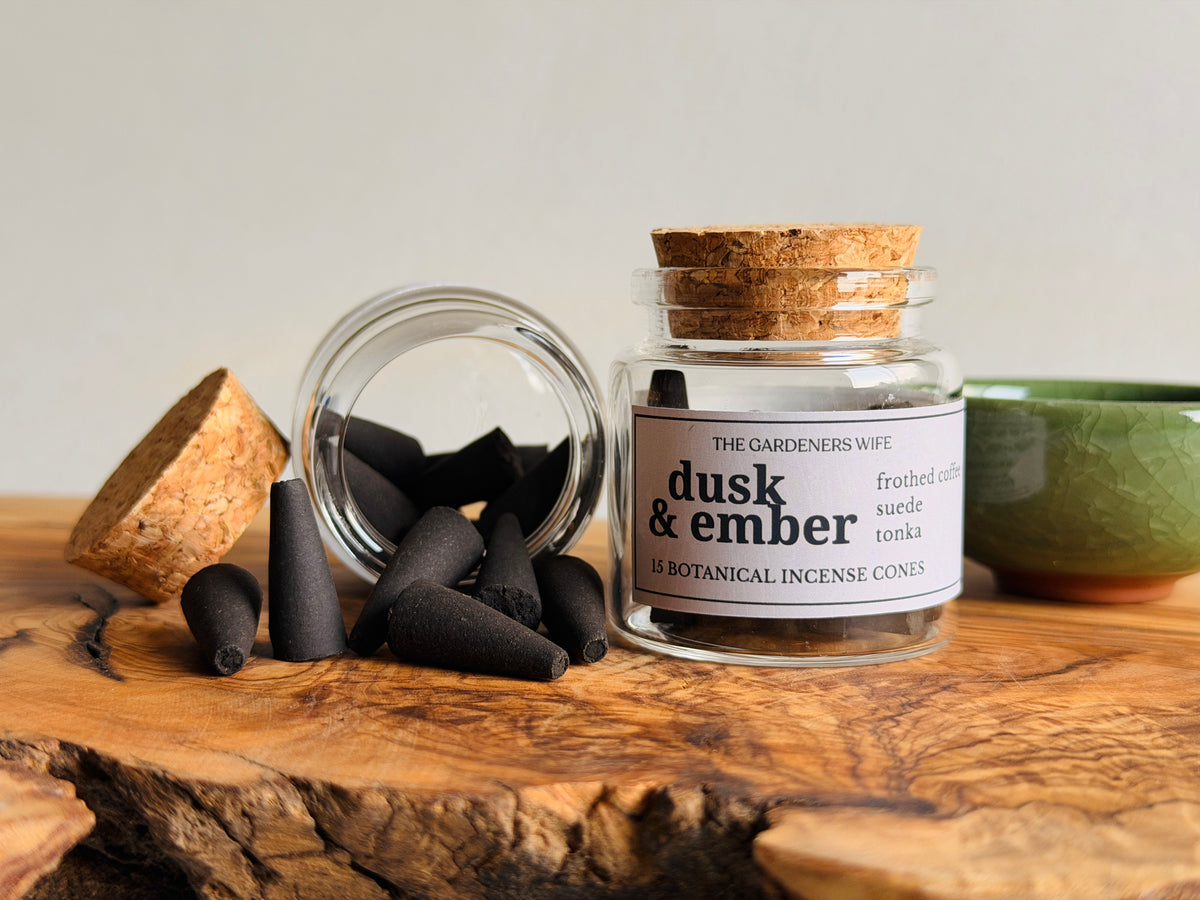 DUSK & EMBER Botanical Incense Cones