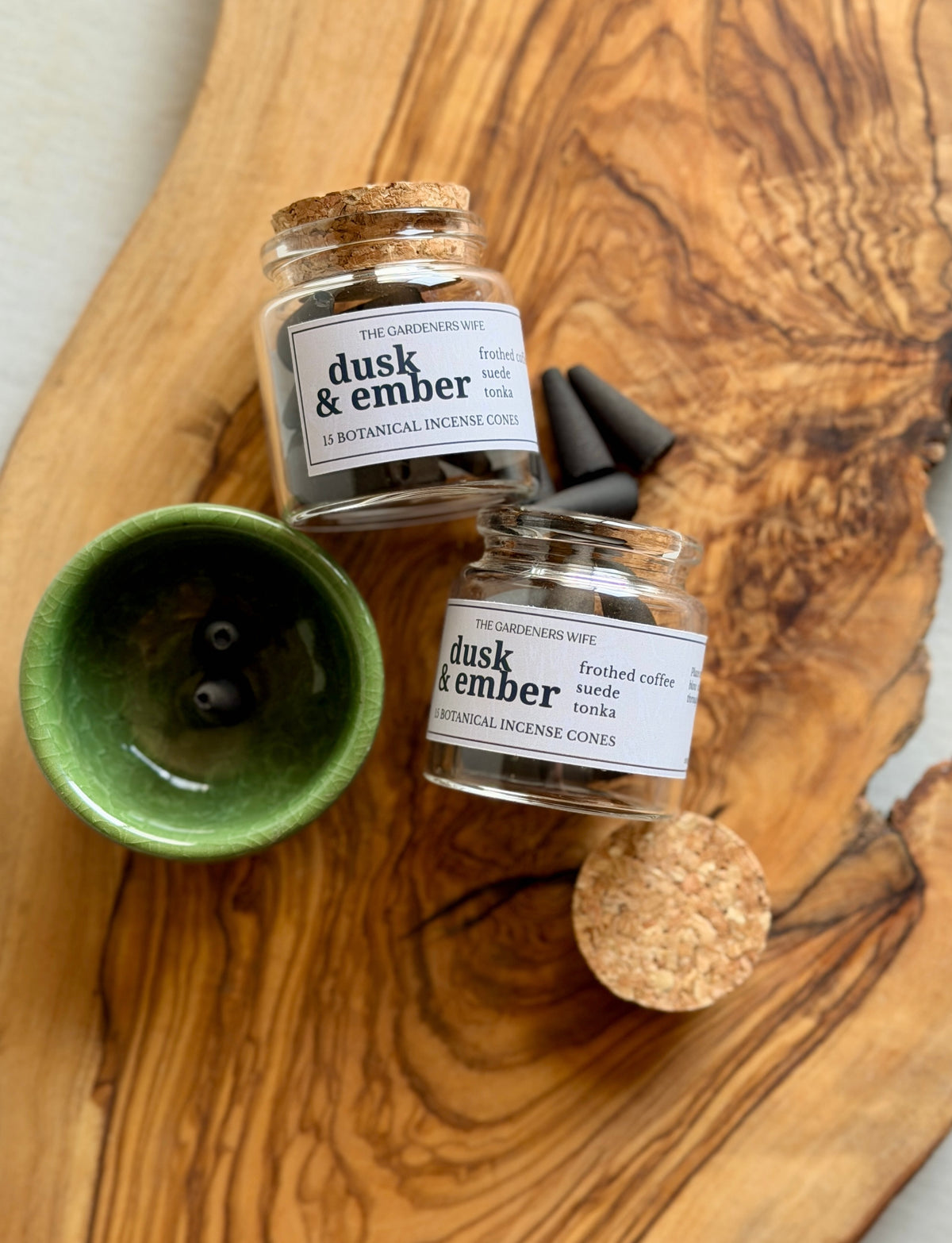 DUSK & EMBER Botanical Incense Cones