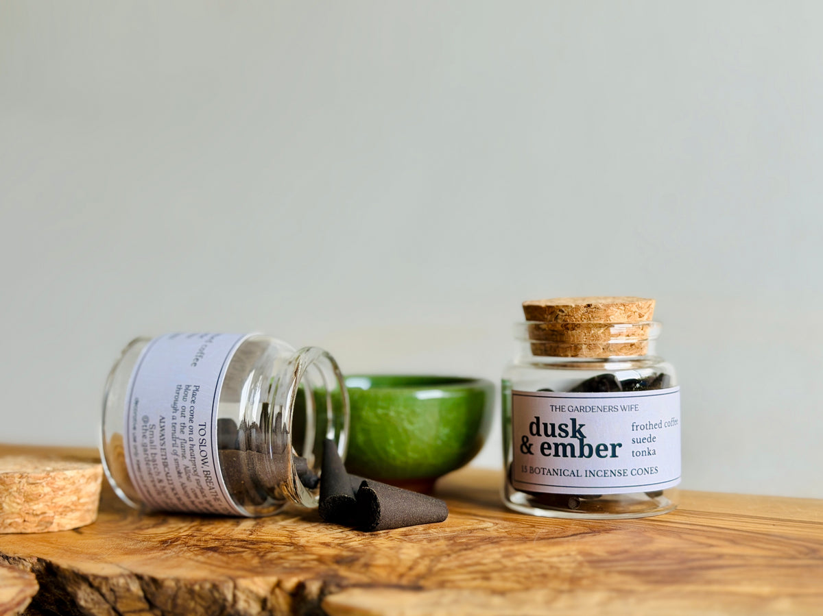 DUSK & EMBER Botanical Incense Cones