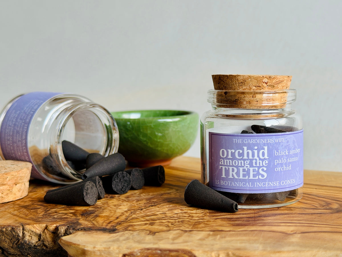 ORCHID AMONG THE TREES  Botanical Incense Cones