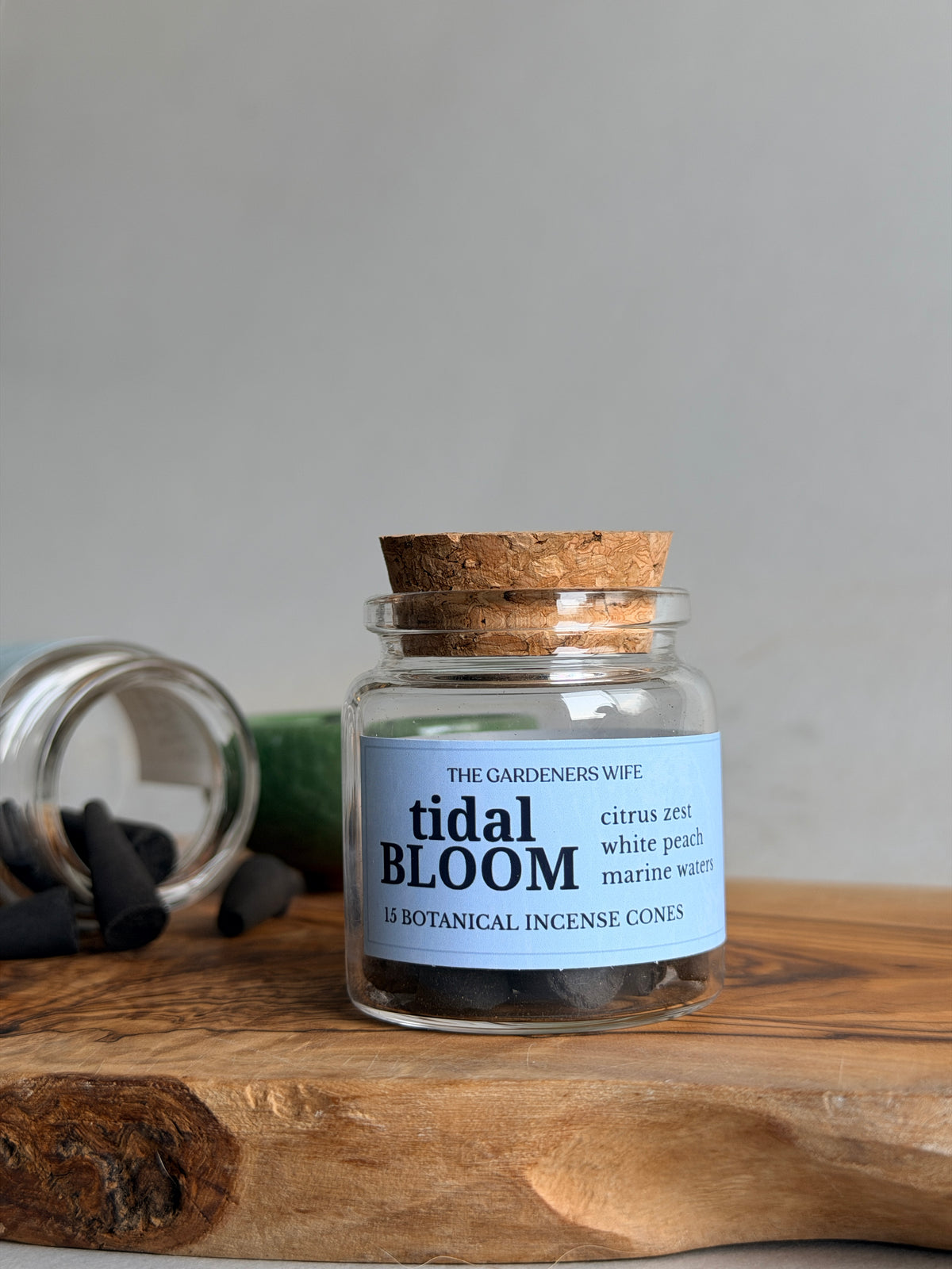 TIDAL BLOOM Botanical Incense Cones