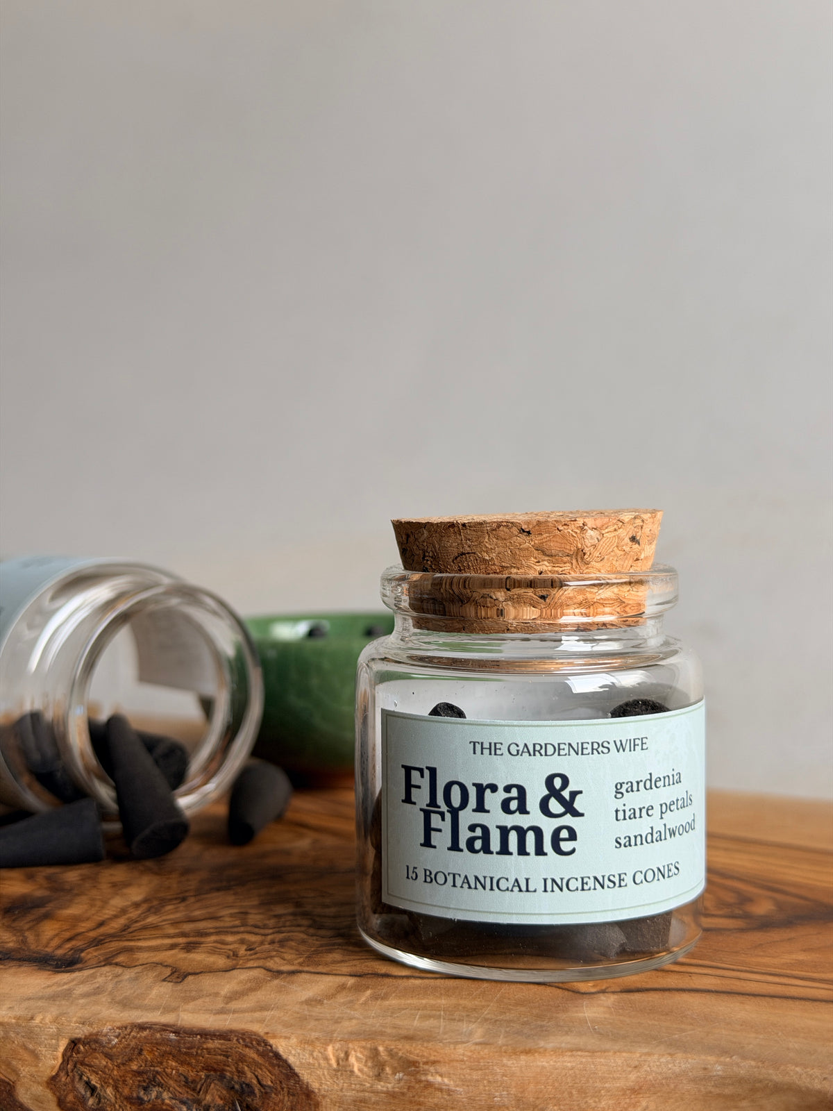 FLORA& FLAME Botanical Incense Cones