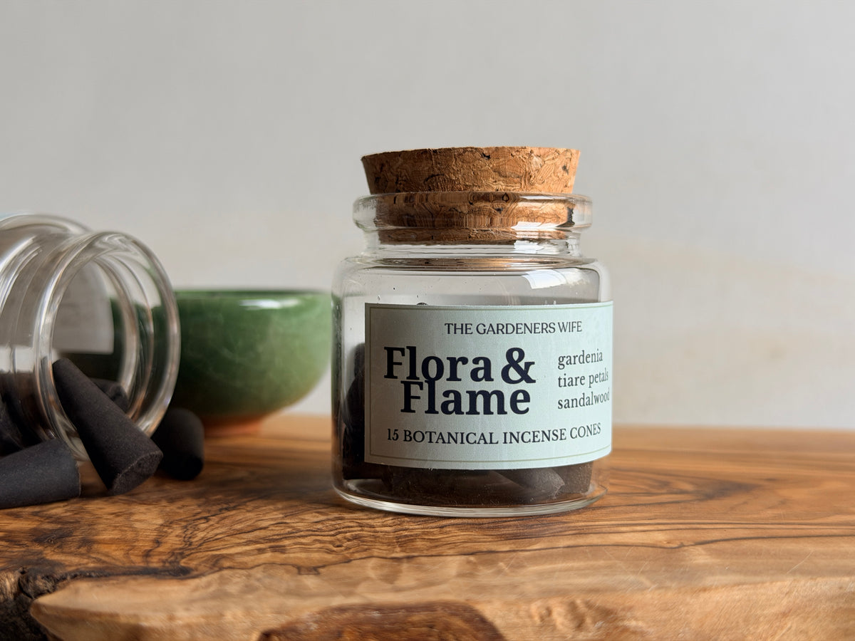FLORA& FLAME Botanical Incense Cones
