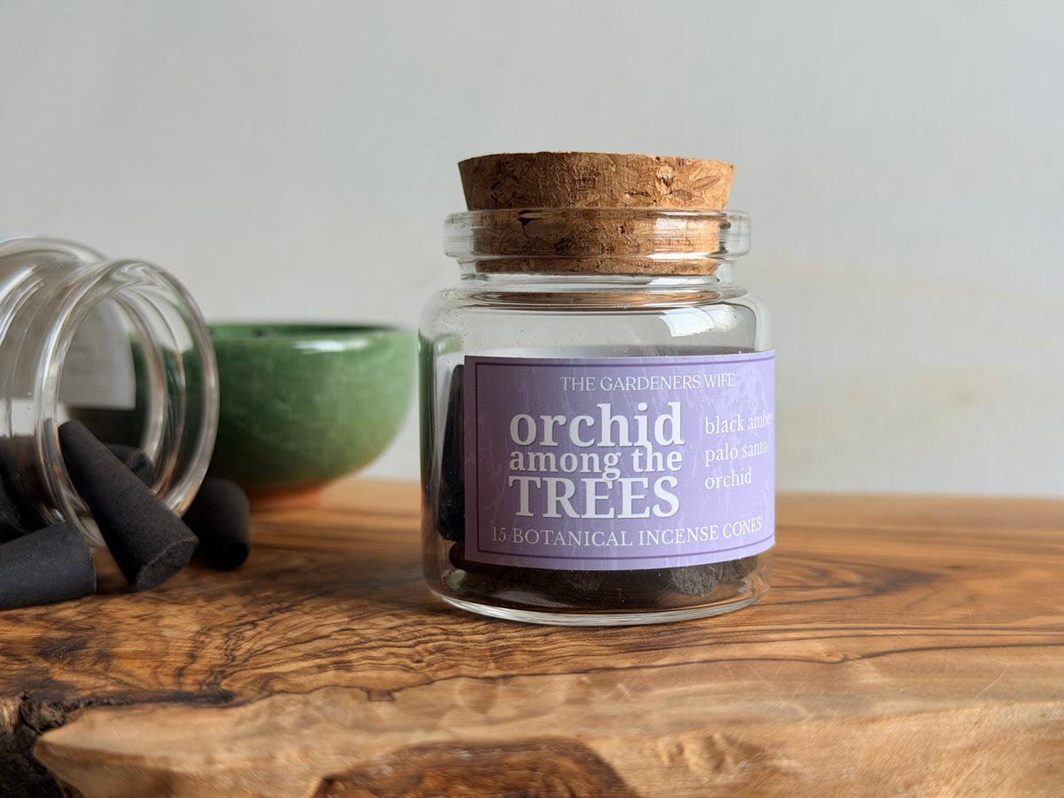 ORCHID AMONG THE TREES  Botanical Incense Cones