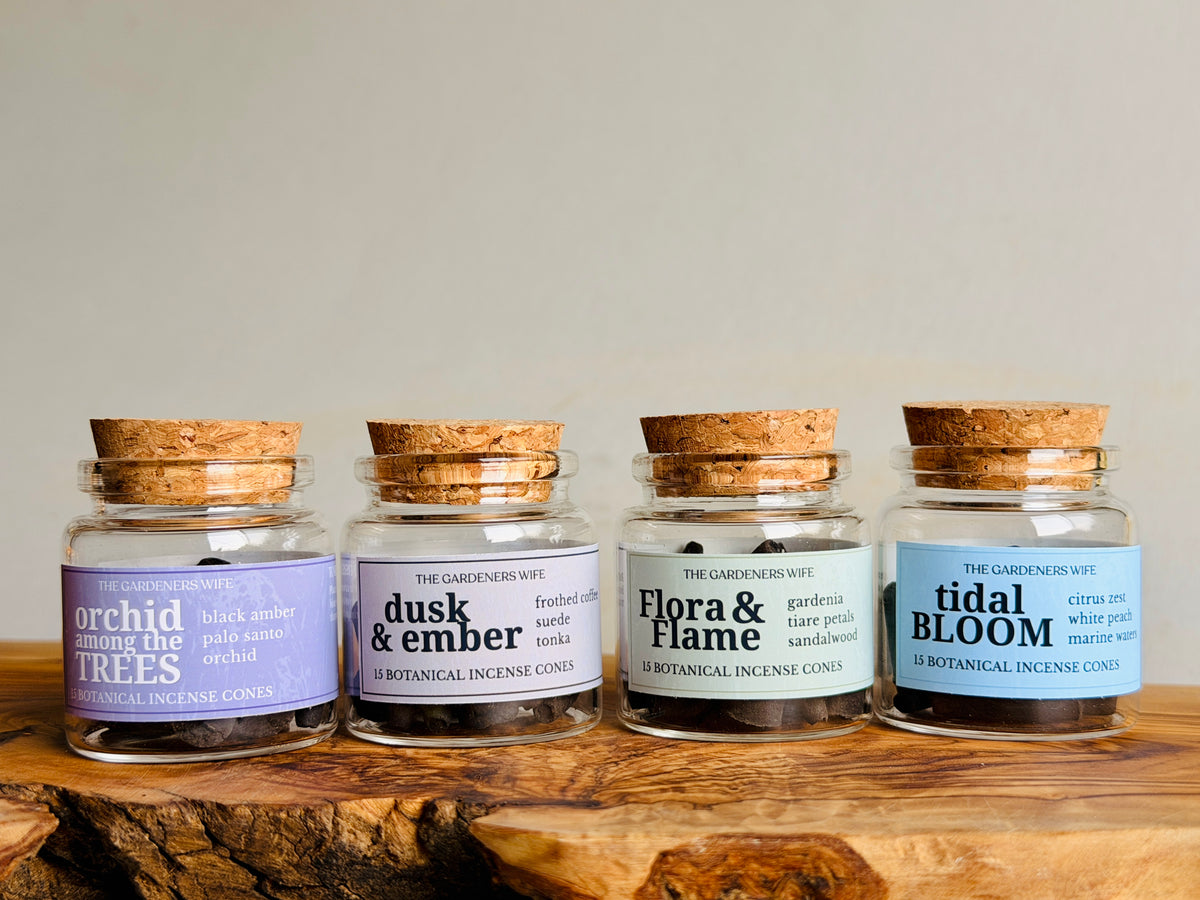 FLORA& FLAME Botanical Incense Cones