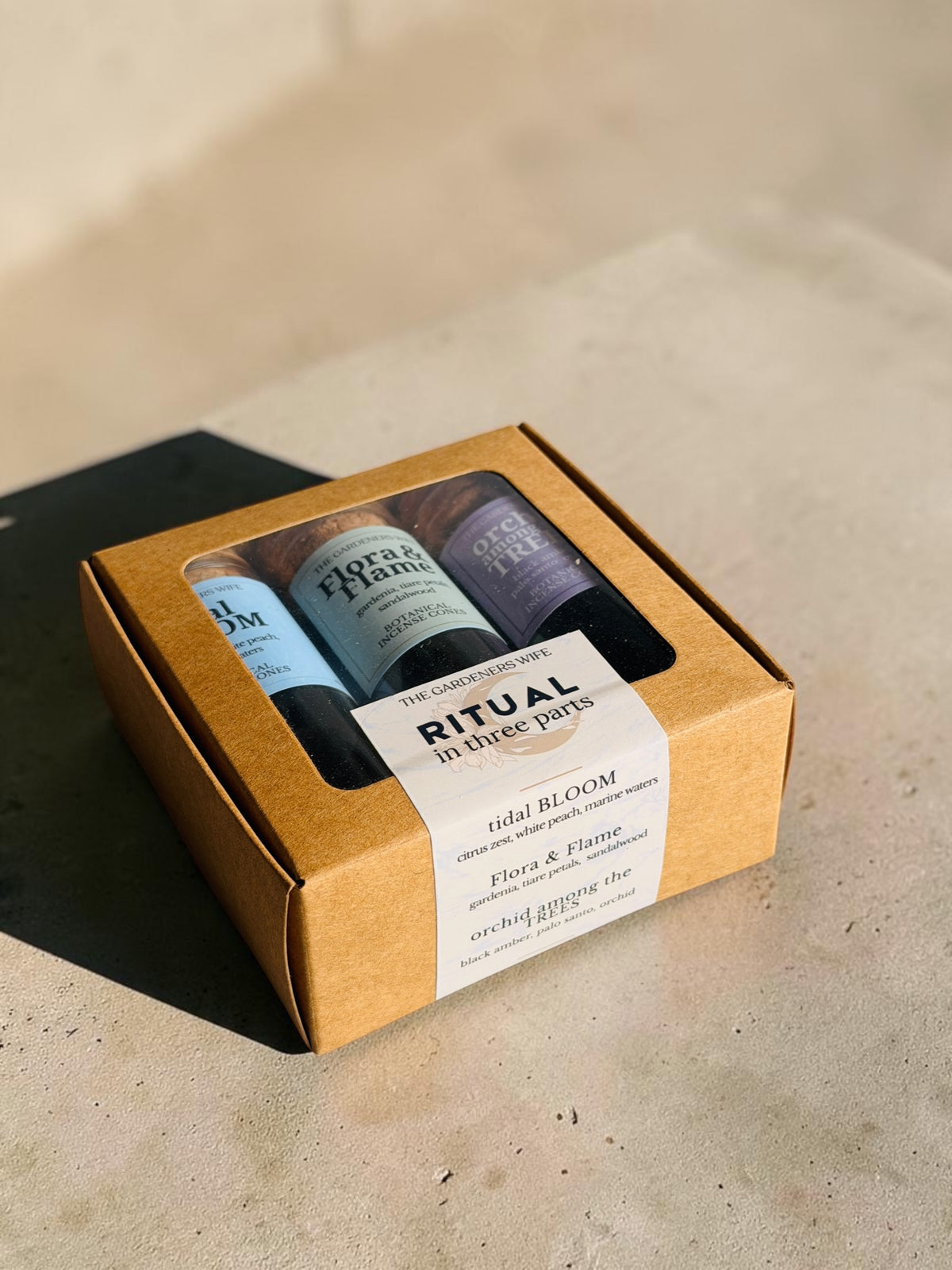A Ritual in Three Parts | Botanical Incense Cone Set