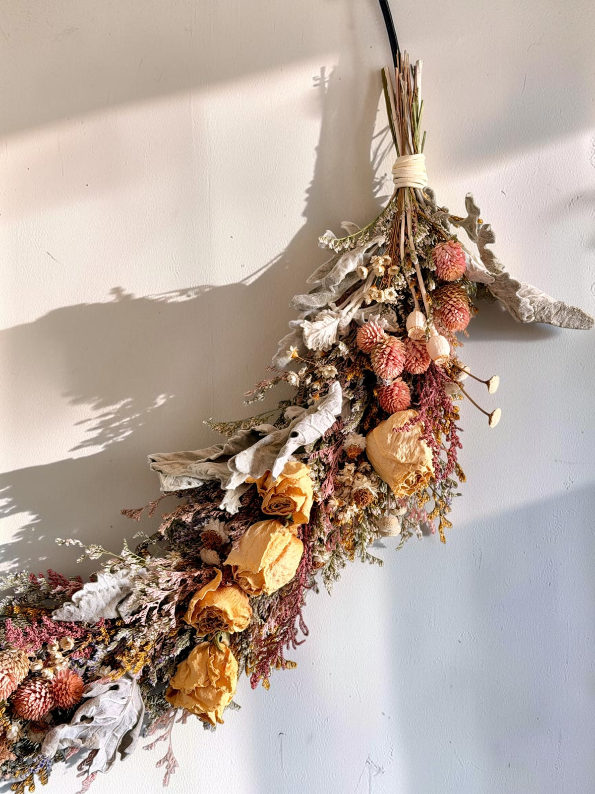 Dried Floral Hoops