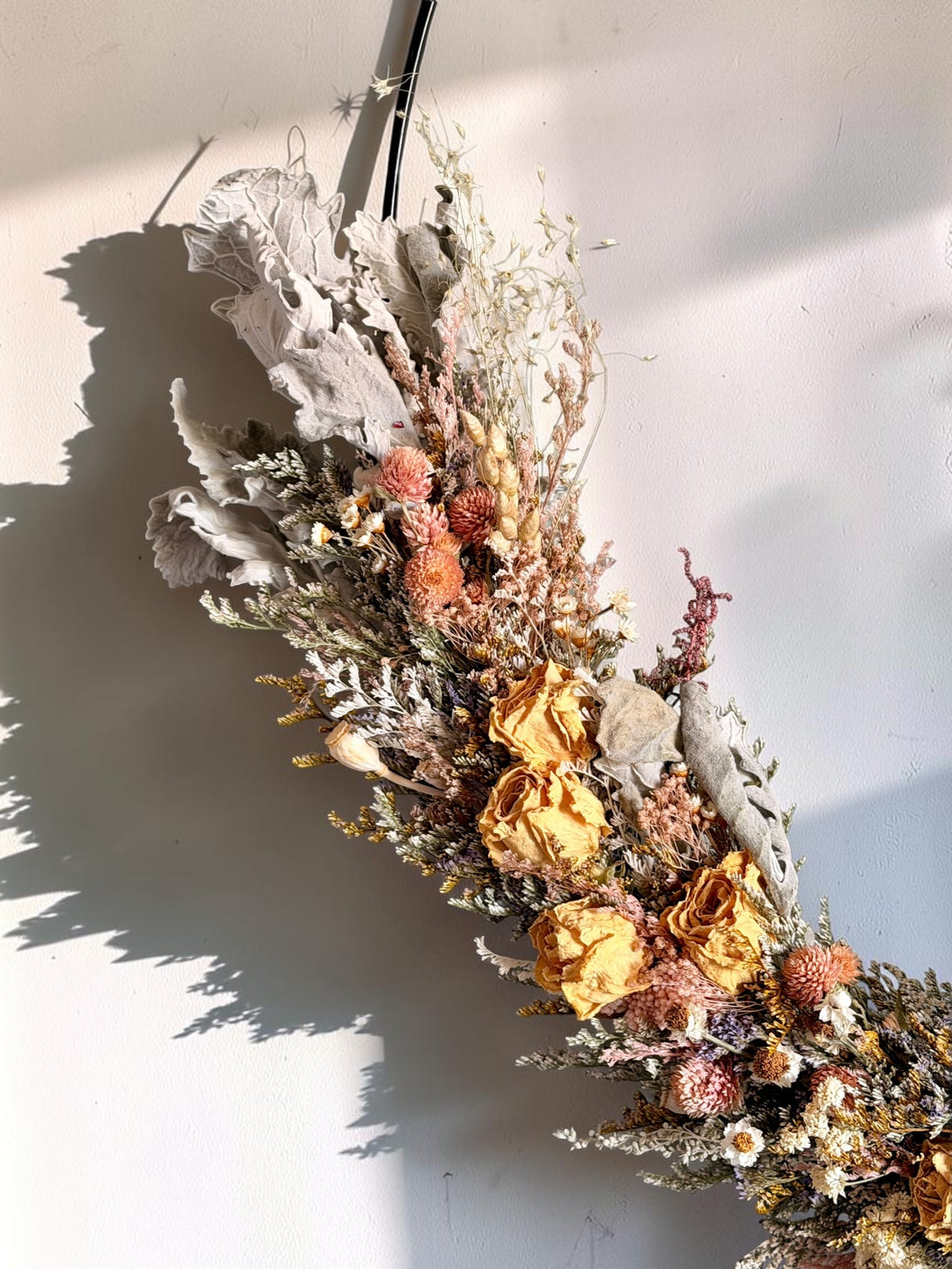 Dried Floral Hoops
