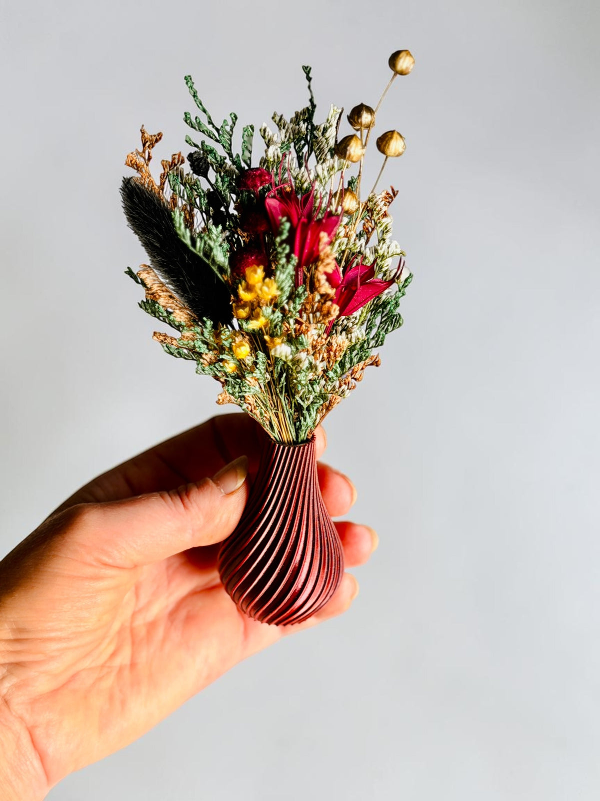 Magnetic Vase + Forever Florals