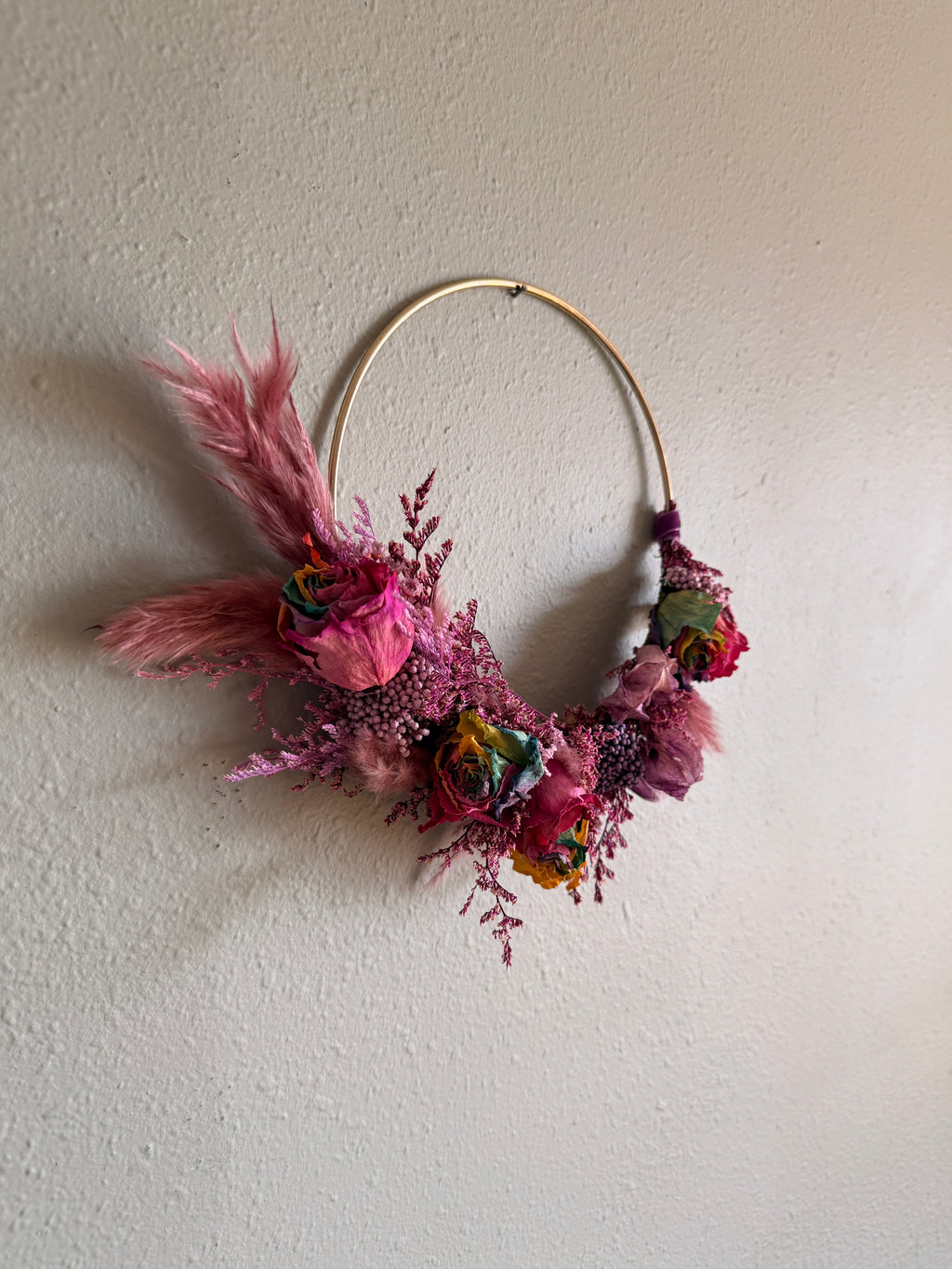 Dried Floral Hoops