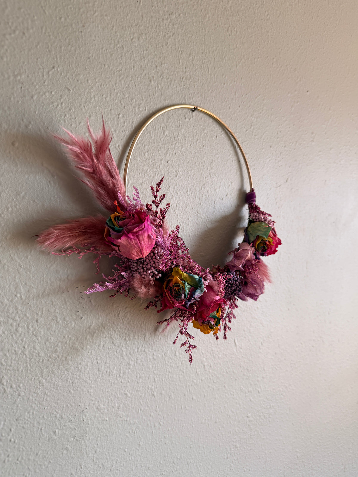 Dried Floral Hoops