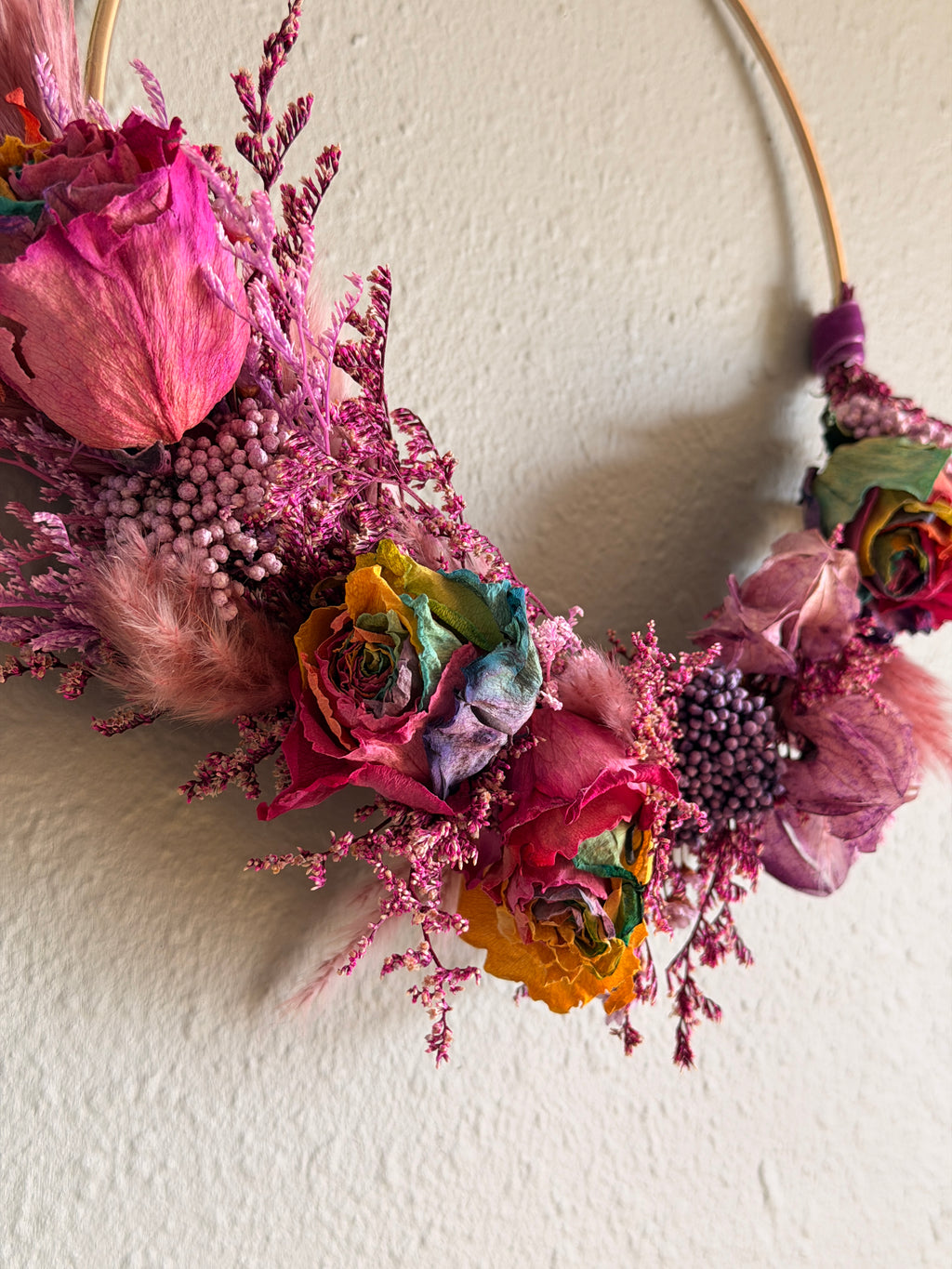 Dried Floral Hoops