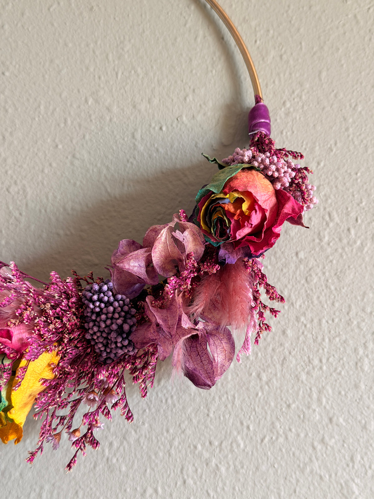 Dried Floral Hoops