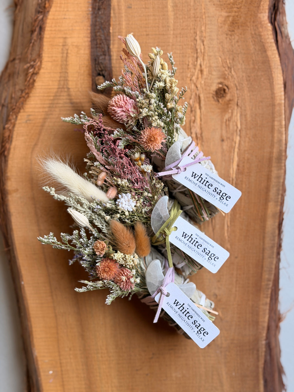 Moon Cleanse | White Sage & Selenite