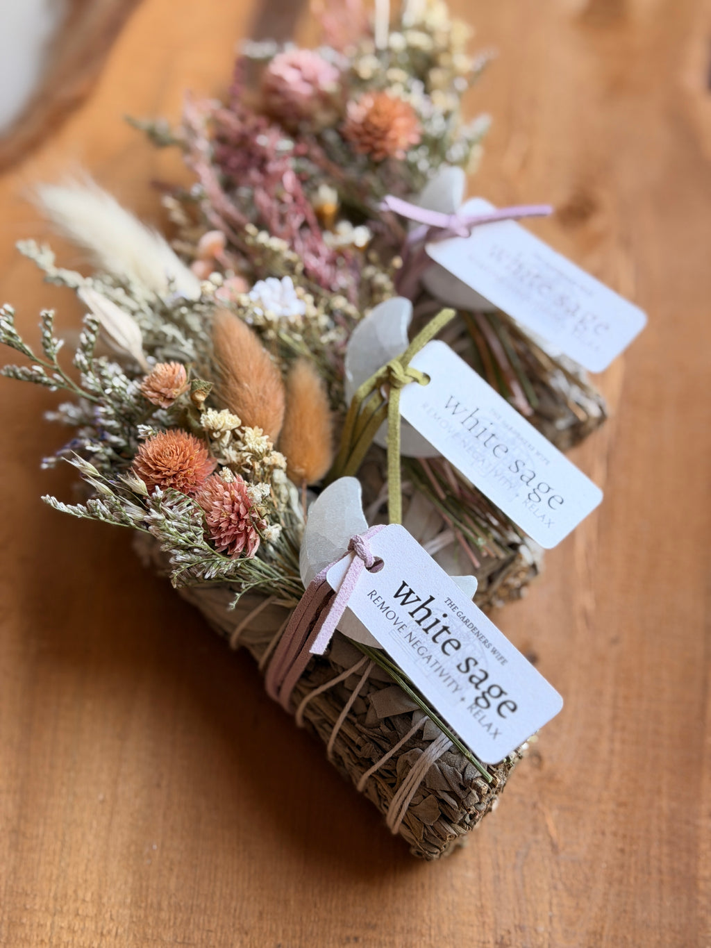 Moon Cleanse | White Sage & Selenite