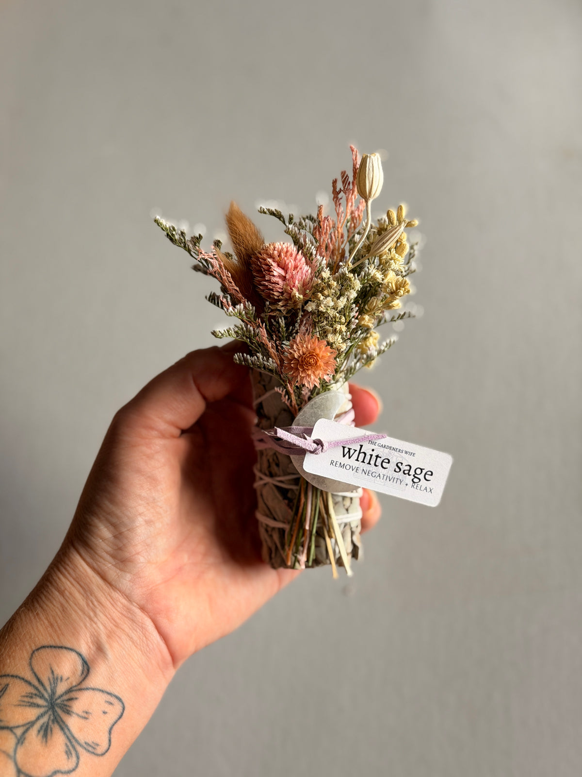 Moon Cleanse | White Sage & Selenite