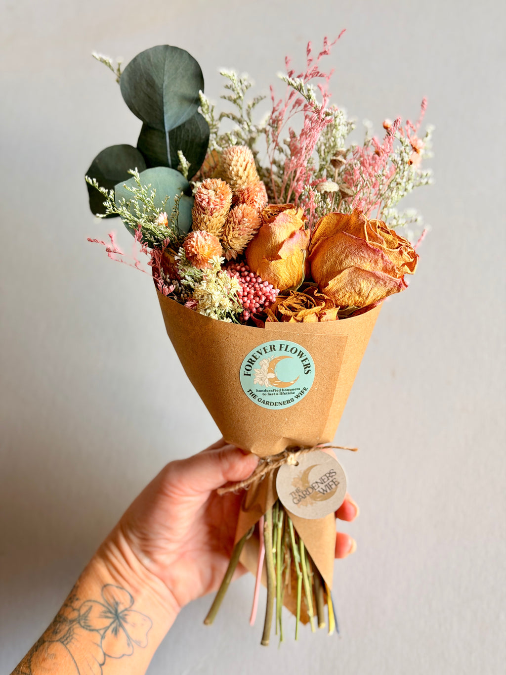 Le Vie in Rose | a Mini Rose Wildflower Bouquet
