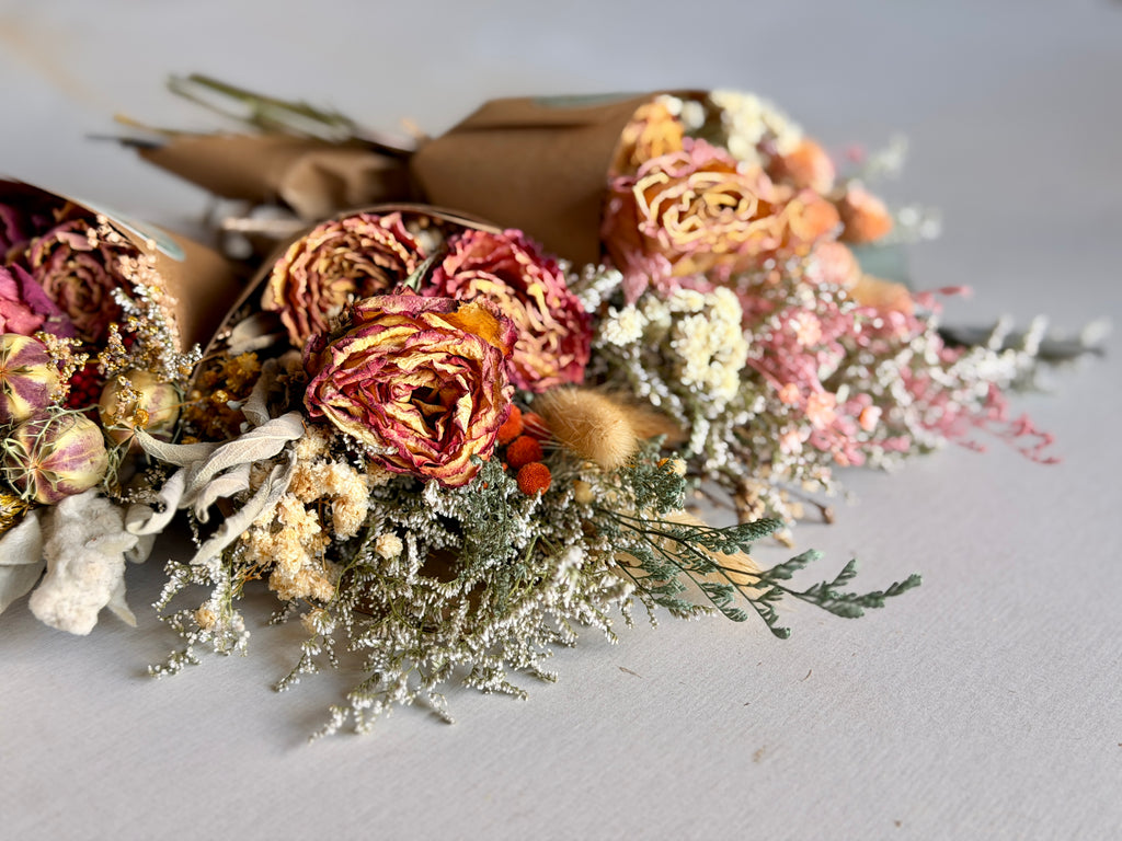 Le Vie in Rose | a Mini Rose Wildflower Bouquet