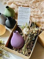 Bouquet in a Box — Forever Florals + Eco-Friendly Vase