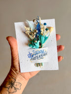 Happy Hanukkah | Wildflower Seed Card + Bouquet