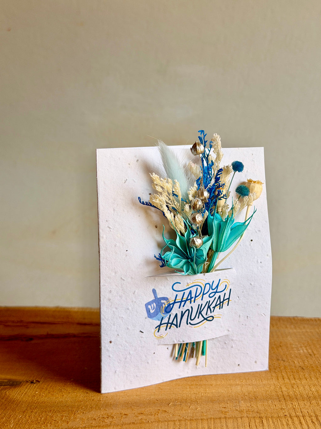 Happy Hanukkah | Wildflower Seed Card + Bouquet