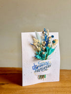 Happy Hanukkah | Wildflower Seed Card + Bouquet