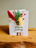 Seasons Greetings | Wildflower Seed Card + Bouquet