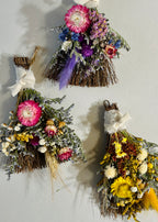 The Welcome Broom | Dried Florals & Good Luck