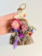 The Welcome Broom | Dried Florals & Good Luck