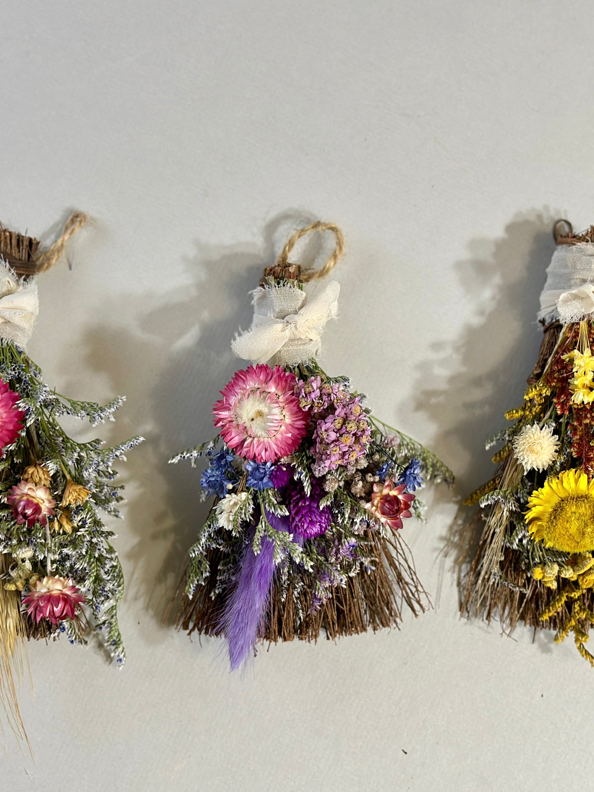 The Welcome Broom | Dried Florals & Good Luck