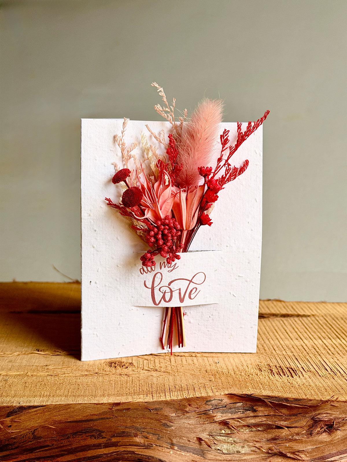 All my Love | Wildflower Seed Card + Bouquet