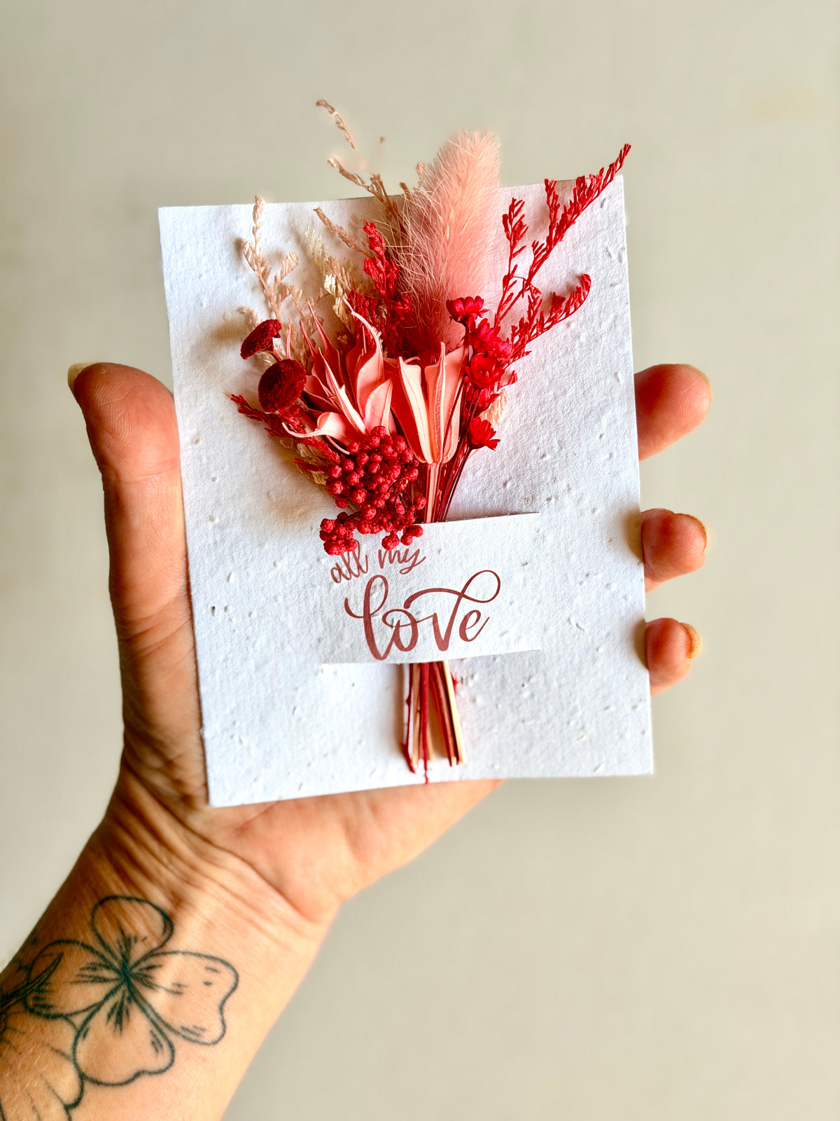 All my Love | Wildflower Seed Card + Bouquet