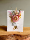 Let Love Bloom | Wildflower Seed Card + Bouquet