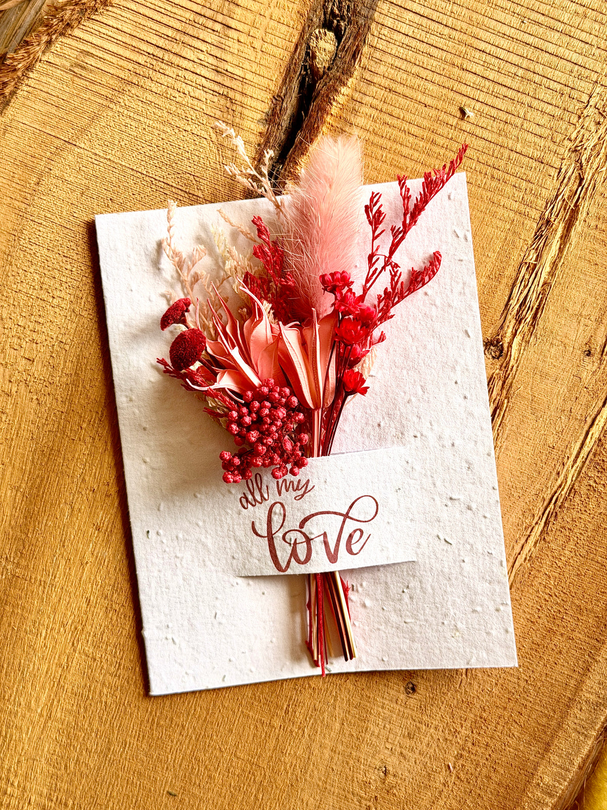 All my Love | Wildflower Seed Card + Bouquet