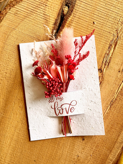 All my Love | Wildflower Seed Card + Bouquet